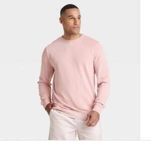 Men's French Terry Crewneck Pullover Sweatshirt